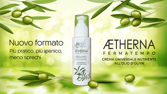 Nuovo formato per la crema Aetherna