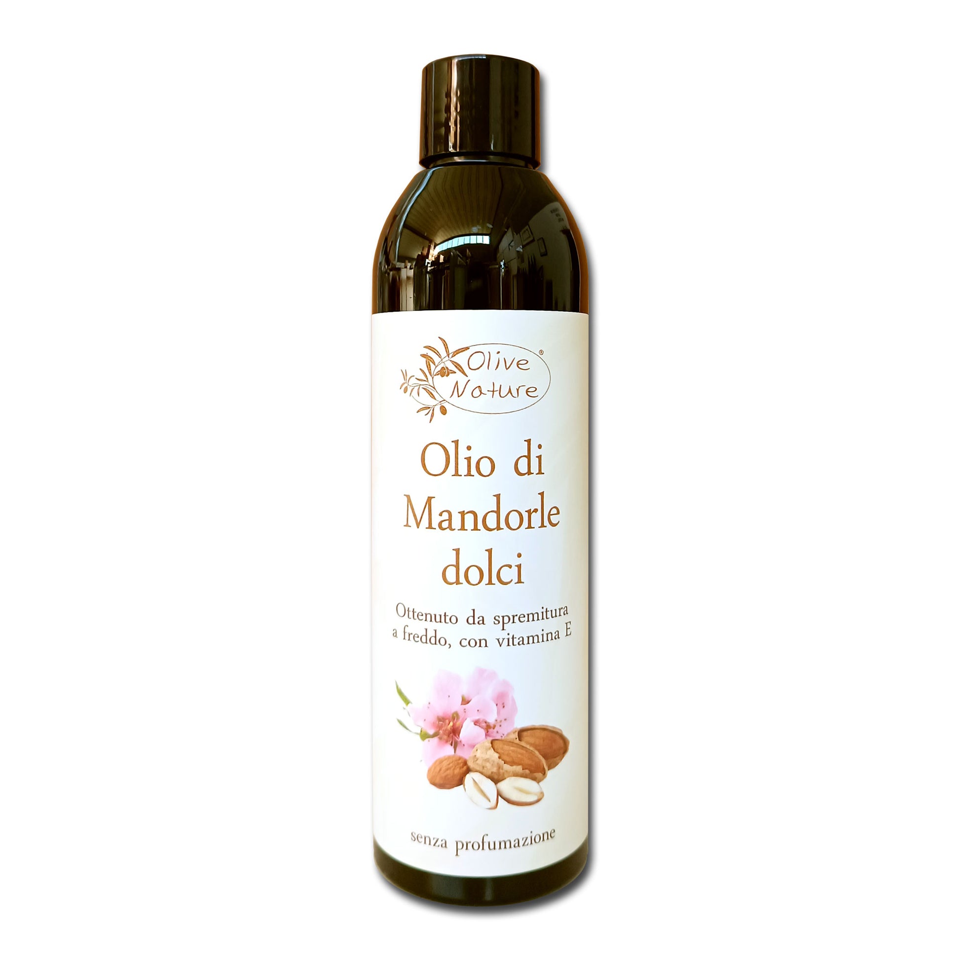 Olio di Mandorle dolci con vitamina E - 250 ml - Extravergine
