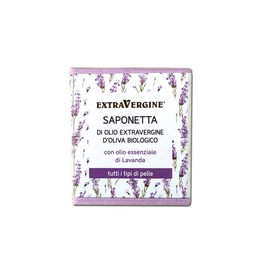 Saponetta artigianale di olio d’oliva con lavanda