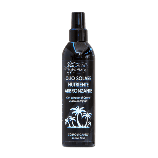Olio Solare nutriente abbronzante, senza filtri - 250 ml