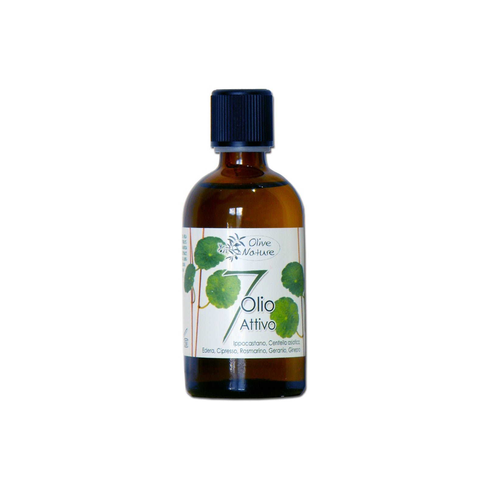 7 - Olio massaggio corpo - flacone in vetro da 100 ml - Extravergine